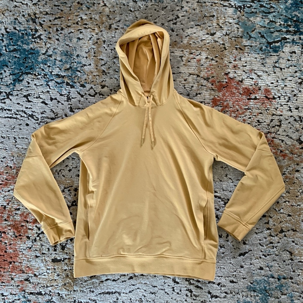 Lululemon Yellow Mens Hoodie Size Medium